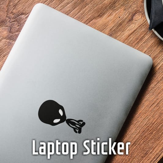 mobile laptop sticker